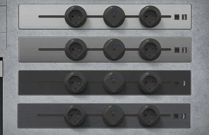1m Surface Mount Power Track