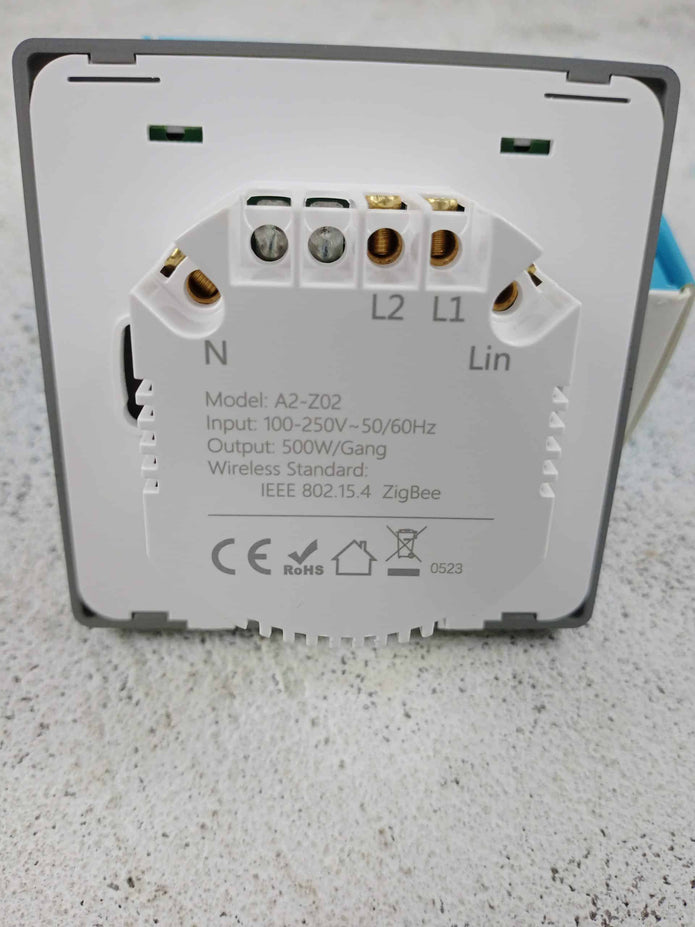 2 gang WIFI Smart Button switch